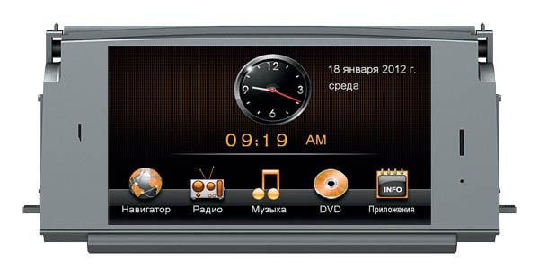 Штатная магнитола Synteko Mercedes Mercedes C class (W204) 2007–2010