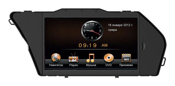 Штатная магнитола Synteko Mercedes GLK300