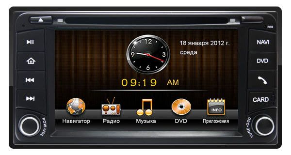 Штатная магнитола Synteko Mitsubishi Outlander 2012+, Mitsubishi Lancer X 2013+, Pajero Sport 2013+