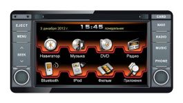 Штатная магнитола Synteko Mitsubishi Outlander 2012+, Mitsubishi Lancer X 2013+, Pajero Sport 2013+