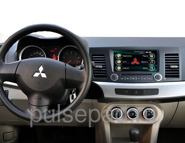 Штатная магнитола Synteko Mitsubishi Lancer X