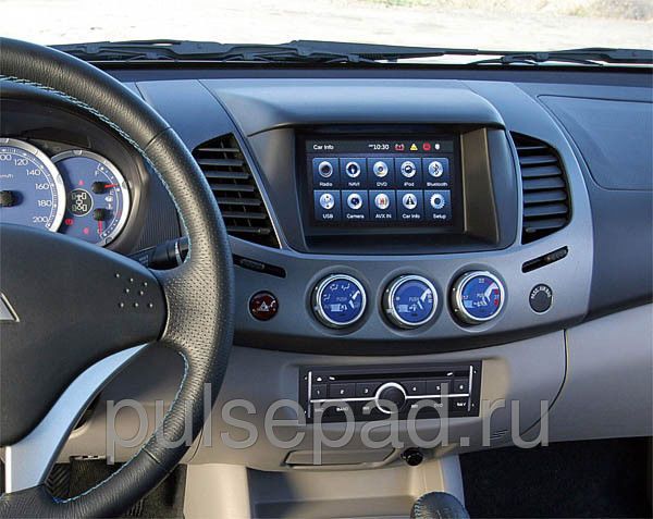 Штатная магнитола Synteko  Mitsubishi L200, Pajero Sport