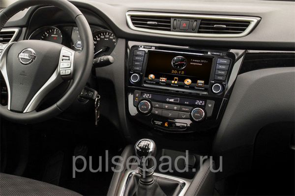 Штатная магнитола Synteko Nissan Qashqai 2014+