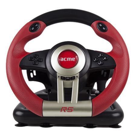 ИГРОВОЙ МАНИПУЛЯТОР ACME RS, USB/FOOT PEDALS/12 BUTTONS/VIBRATION