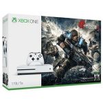 Стационарная игровая приставка Microsoft Xbox One S 1TB White + Gears of War 4