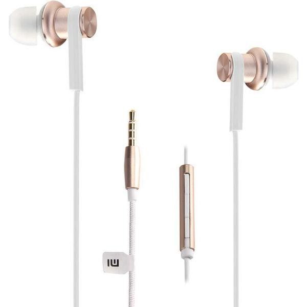 Наушники с микрофоном Xiaomi Mi In-Ear Piston Gold (ZBW4325TY)