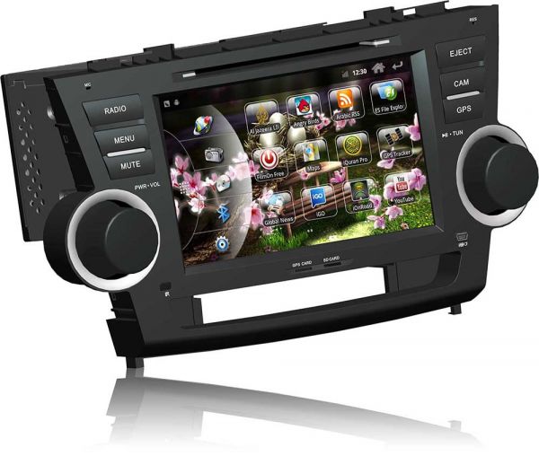 Штатная магнитола Hits TOYOTA HIGHLANDER HT6817SGEICL Navlux UA