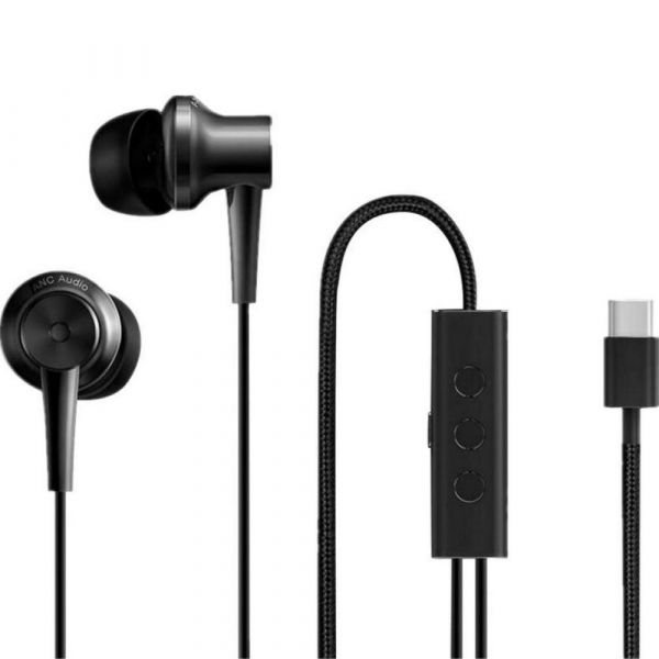 Наушники с микрофоном Xiaomi Mi ANC & Type-C In-Ear Earphones Black (ZBW4382TY)