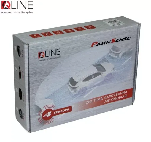 Парктронік Qline ParkSense Style 4 чорний
