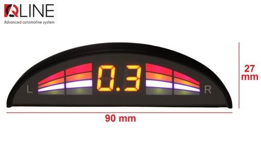 Парктронік Qline ParkSense Smart 4 білий