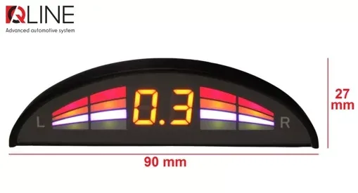 Парктронік Qline ParkSense Smart 8 білий