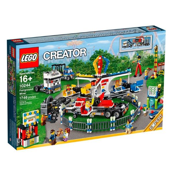 Пластмассовый конструктор LEGO Creator Карусель (10244)
