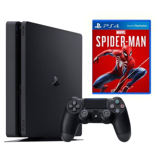 Игровая приставка Sony Playstation 4 Slim (PS4 Slim) 1TB + Spider-Man