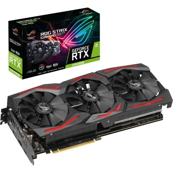 Видеокарта ASUS ROG-STRIX-RTX2060S-A8G-GAMING