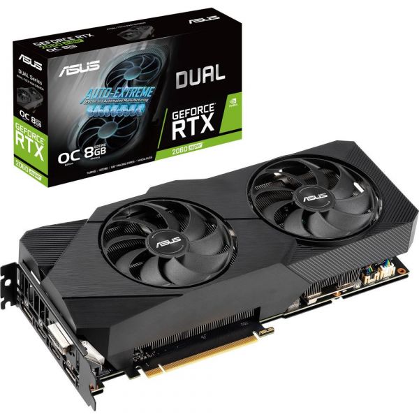 Видеокарта ASUS DUAL-RTX2060S-O8G-EVO-V2