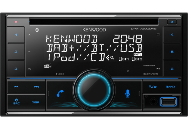 Автомагнітола Kenwood DPX-7300DAB