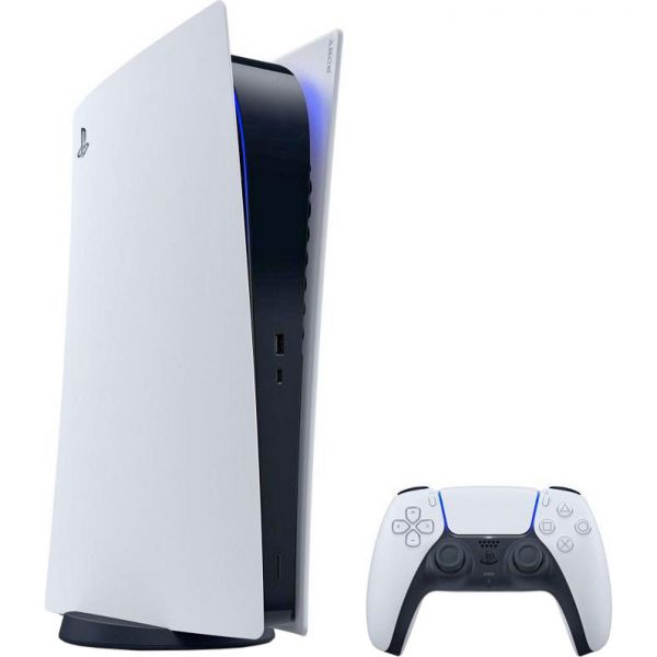 Стаціонарна ігрова приставка Sony PlayStation 5 Digital Edition 825GB God of War Ragnarok Bundle