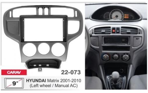 Рамка перехідна Carav 22-073 Hyundai Matrix