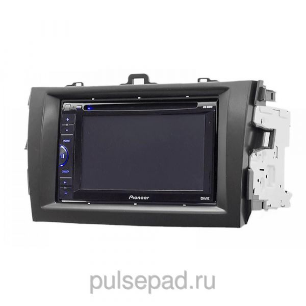 Рамка переходная 11-505 Carav Toyota Corolla 07-13 black