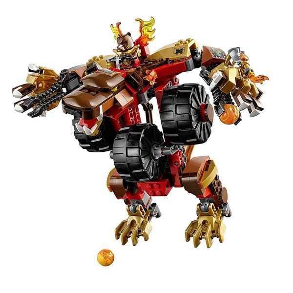 Пластиковый конструктор LEGO Chima Грохочущий медведь Бладвика (70225)