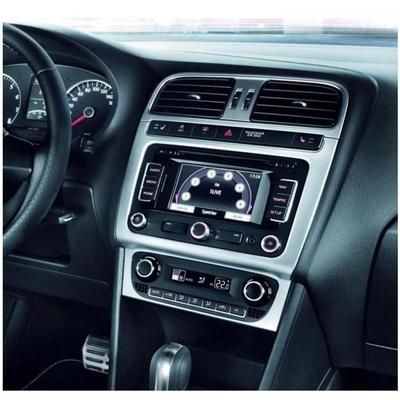 Рамка переходная AWM 781-35-037 VW Polo 2014+ 2DIN silver