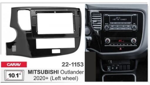 Рамка перехідна Carav 22-1153 Mitsubishi Outlander