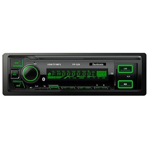 Автомагнітола Fantom FP-328 Black/Multicolor