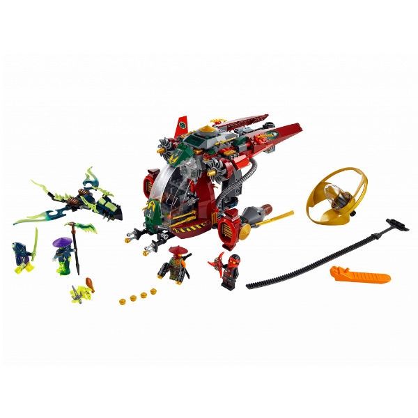Пластиковый конструктор LEGO Ninjago REX Ронина конструктор (70735)