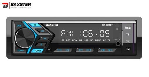 Автомагнітола BAXSTER BSF-3531BT Multicolor7/BT