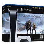 Стаціонарна ігрова приставка Sony PlayStation 5 Digital Edition 825GB God of War Ragnarok Bundle