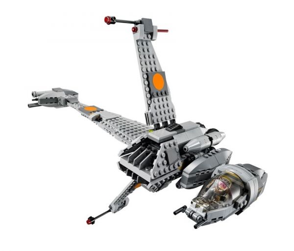 Пластмассовый конструктор LEGO Star Wars Истребитель B-Wing (75050)