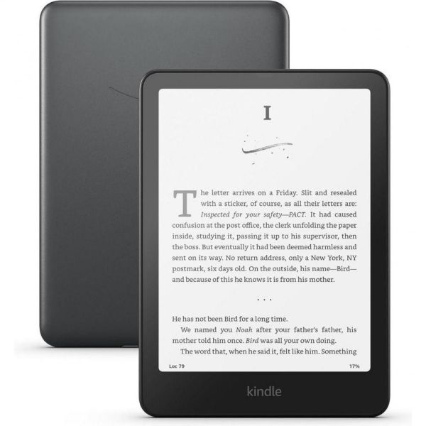 Електронна книга з підсвічуванням Amazon Kindle Paperwhite Signature Edition 12th Gen. 2024 32Gb Metallic Black 