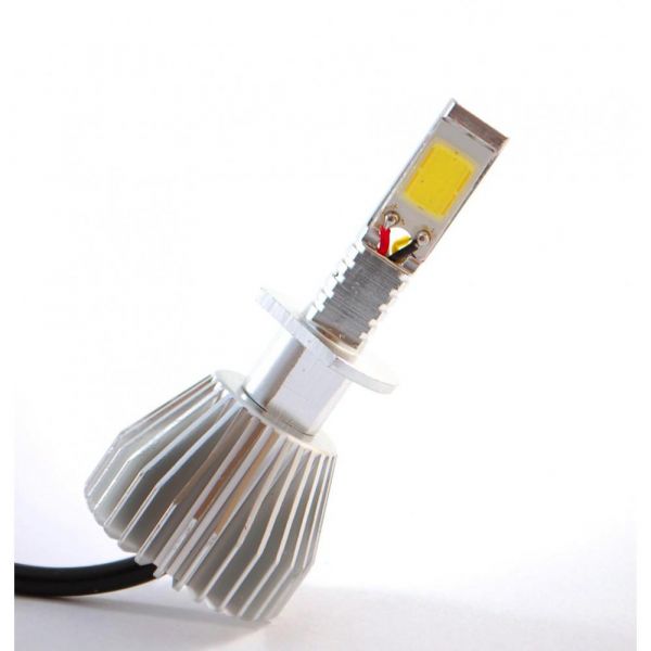 Лампы светодиодные LedHeadLamp F8 H1 chip COB радиатор (2шт)