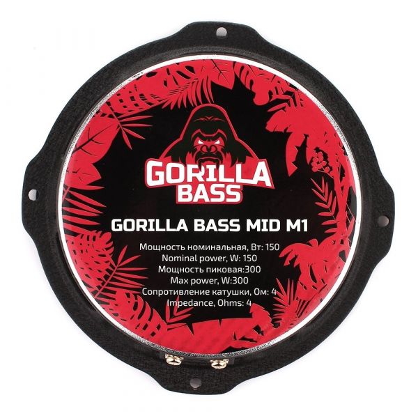 Kicx Gorilla Bass Mid M1 6.5 (4 Ohm)