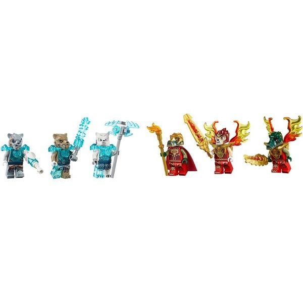 Пластмассовый конструктор LEGO Chima Спасение короля Кроминуса (70227)