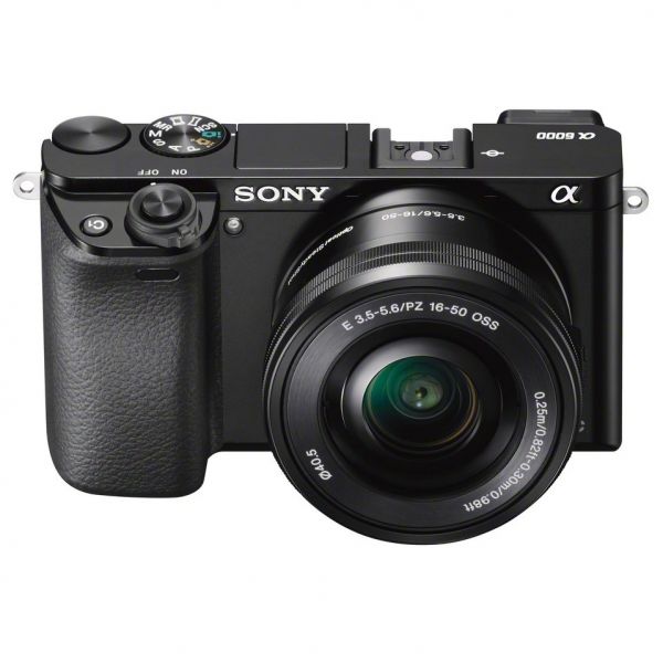 Компактный фотоаппарат со сменным объективом Sony Alpha A6000 kit (16-50mm) Black