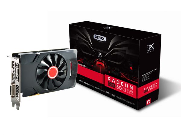 Видеокарта XFX Radeon RX 560 4G (RX-560P4SFG5)