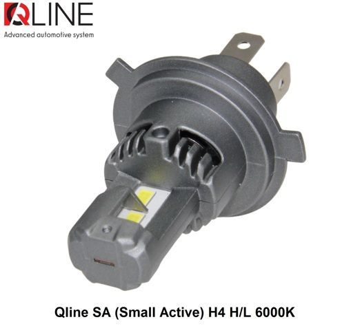Світлодіодні лампи Qline SA (Small Active) H4 H/L 6000K (2шт)
