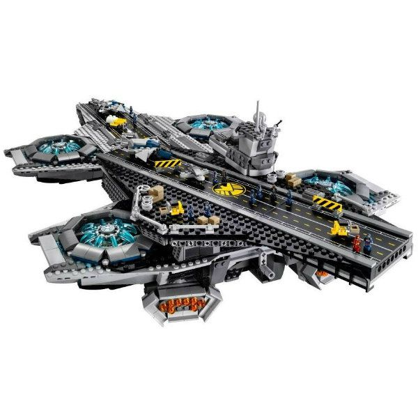 Пластиковый конструктор LEGO Авианосец Мстителей (76042)