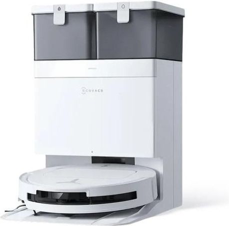 Робот-пилосос з вологим прибиранням ECOVACS Deebot T50 Omni White