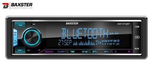 Автомагнітола BAXSTER BSF-5732BT MulticolorRGB/BT/SWI