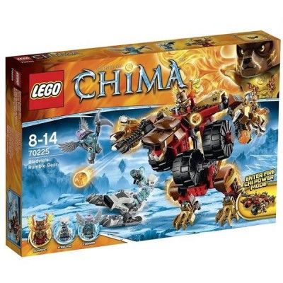 Пластиковый конструктор LEGO Chima Грохочущий медведь Бладвика (70225)