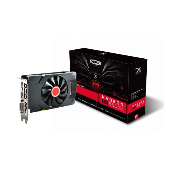 Видеокарта XFX Radeon RX 560 4G (RX-560D4SFGR)