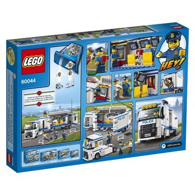 Пластмассовый конструктор LEGO City Выездной отряд полиции (60044)