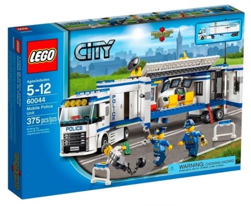 Пластмассовый конструктор LEGO City Выездной отряд полиции (60044)