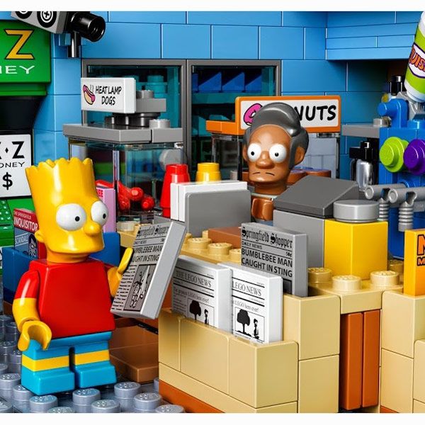 Пластиковый конструктор LEGO Simpsons Магазин На скорую руку (71016)