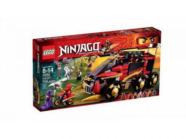 Пластмассовый конструктор LEGO Ninjago Ниндзя DB X (70750)