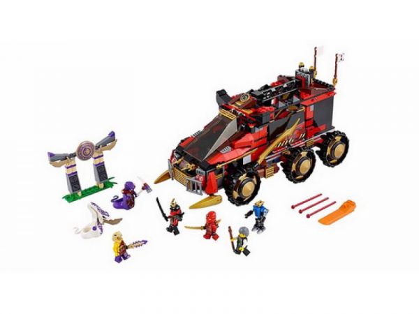 Пластмассовый конструктор LEGO Ninjago Ниндзя DB X (70750)