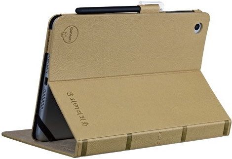 Ozaki O!coat Wisdom Buddhist Scripture Light Brown for iPad mini 3/iPad mini 2/iPad mini (OC103SL)