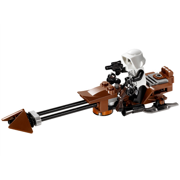 Пластмассовый конструктор LEGO Star Wars Деревня Эвоков (10236)